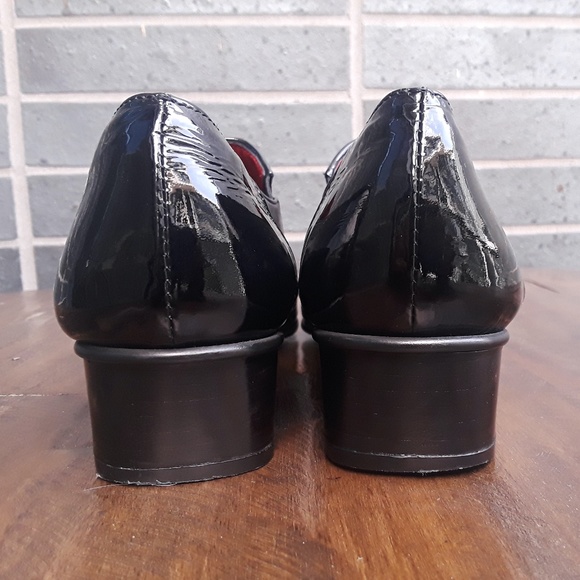 Combination patent and leather Amalfi by Rangoni loafers - Picture 5 of 10